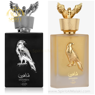 ست ادکلن شاهین طلایی و نقره ای