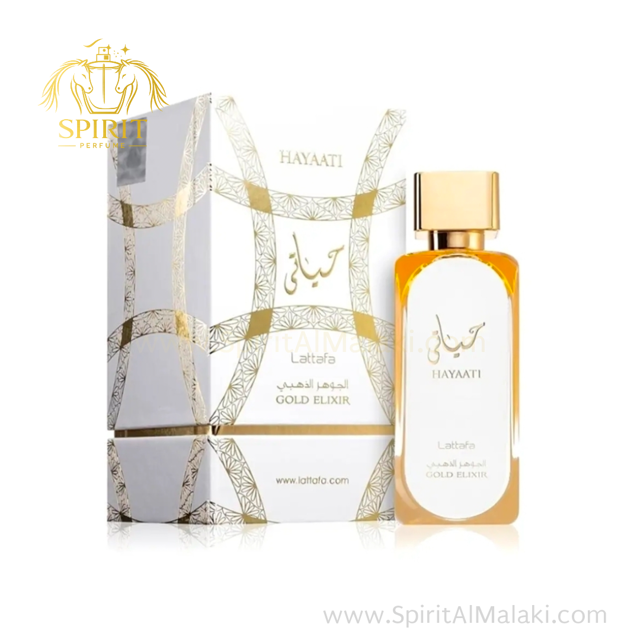 Lattafa Hayaati Gold Elixirادکلن حیاتی گلد الکسیر لطافه