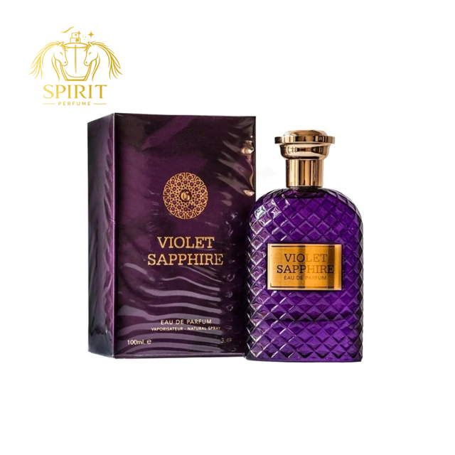 ادکلن فراگرنس ورد ویولت ساپفیر زنانه Fragrance World Violet Sapphire