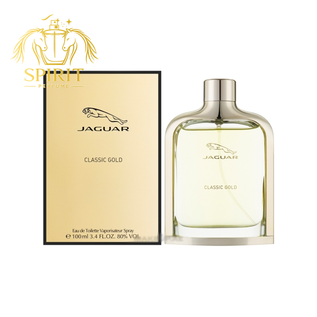 ادکلن جگوار کلاسیک گلد-طلایی اصل مردانه Jaguar Classic Gold