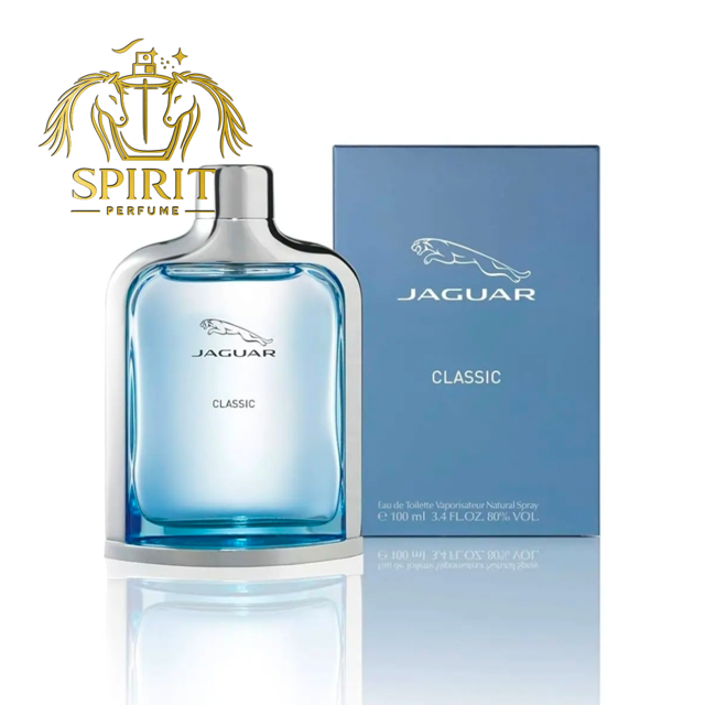 ادکلن جگوار کلاسیک آبی اصل مردانه Jaguar Classic Blue
